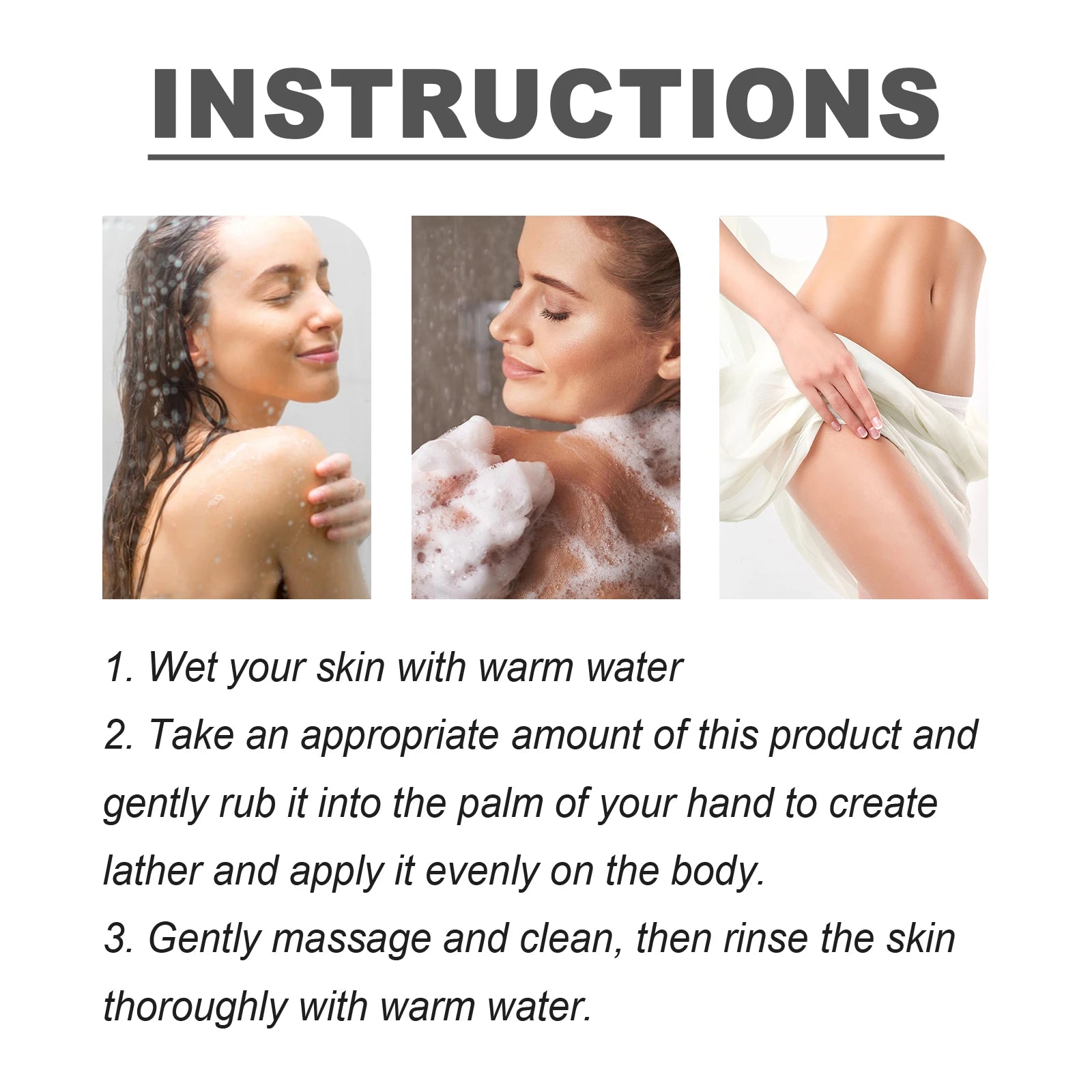 Oceaura Rosemary Body Wash Gel Reduce Dryness Moisturizing Skin Eliminates Sweaty Odors Exfoliating Body Skin Shower Gel