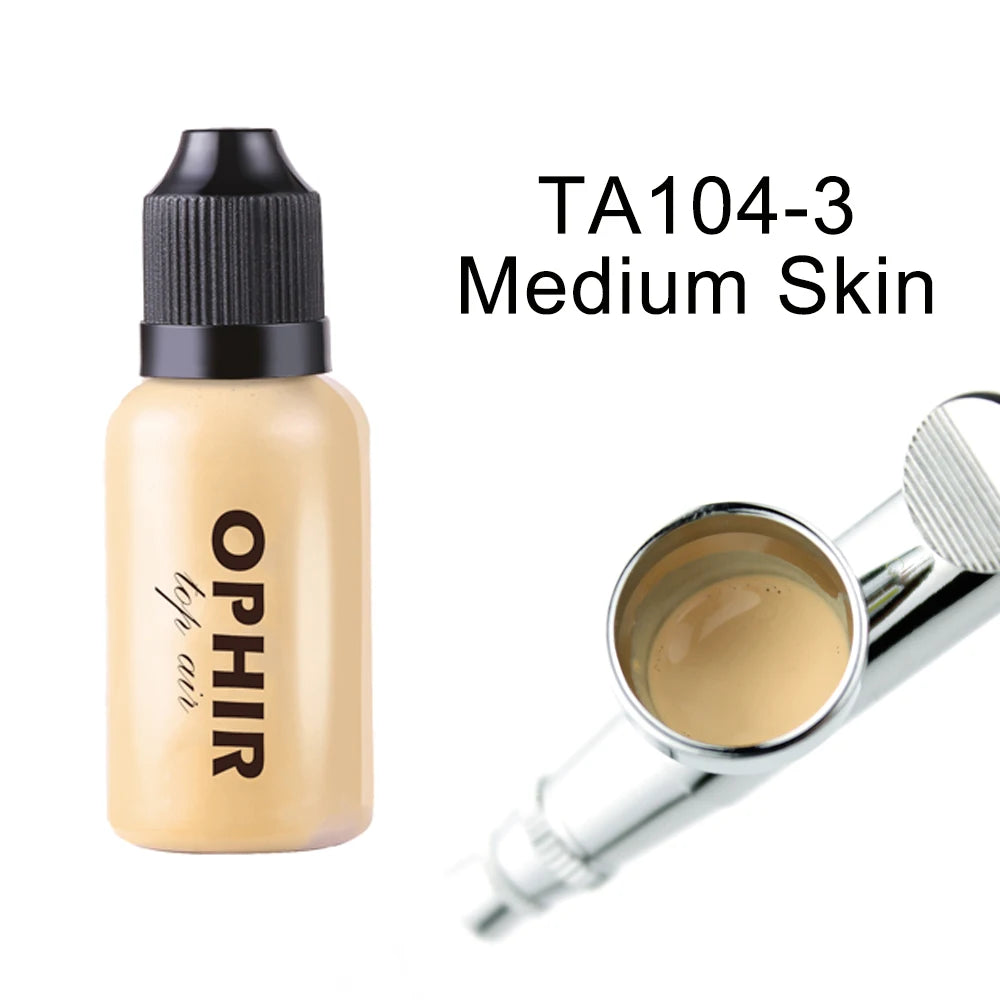 OPHIR Airbrush Makeup Foundation Inks 3 Colors