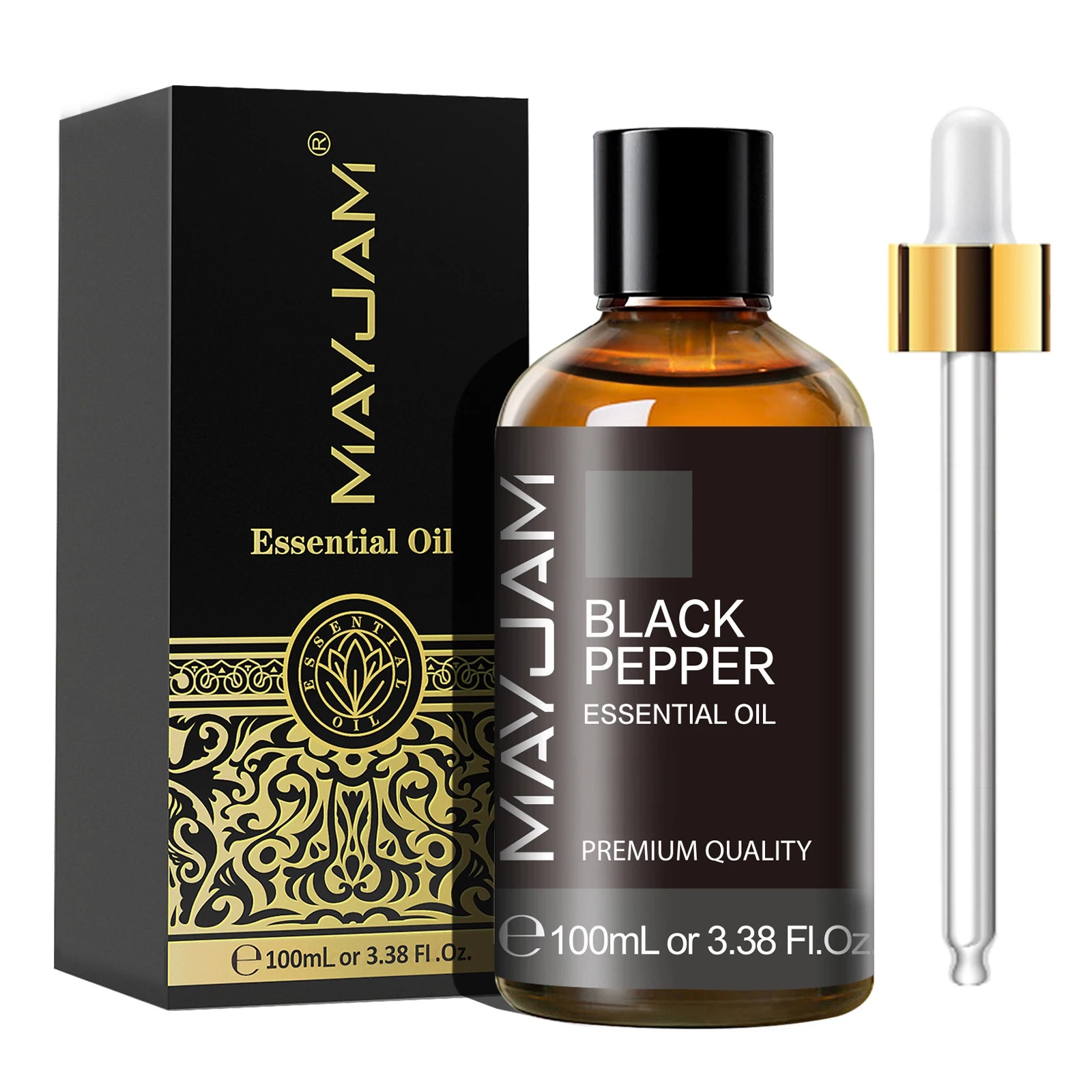 MAYJAM Vanilla Sweet Orange Eucalyptus Lavender Sandalwood Peppermint Bergamot Patchouli Scents 100ML Natural Essential Oils