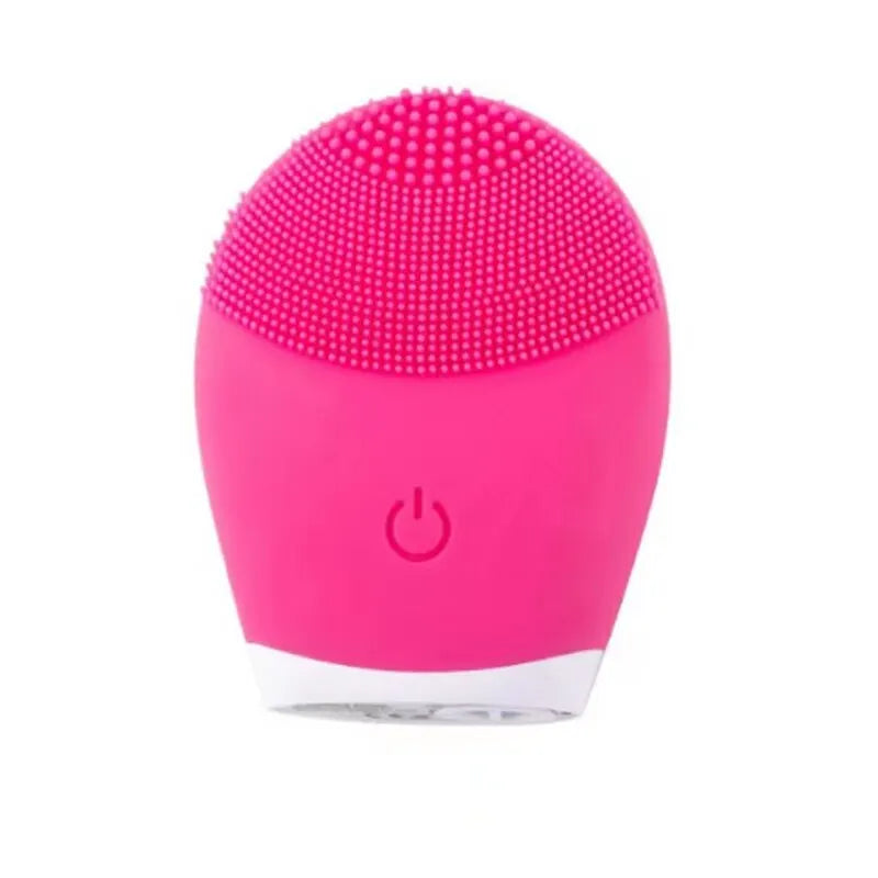 Electric Silicone Facial Cleanser Massager Skincare