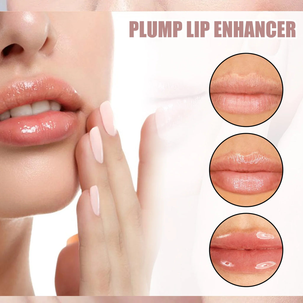 Lip Plumper Set Lip Moisturizing And Fading Lip Lines To Prevent Lips From Drying, Cracking, And Peeling Lip Care Liquid