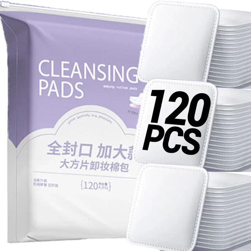 Soft Square Cotton Pads Facial Cleansing
