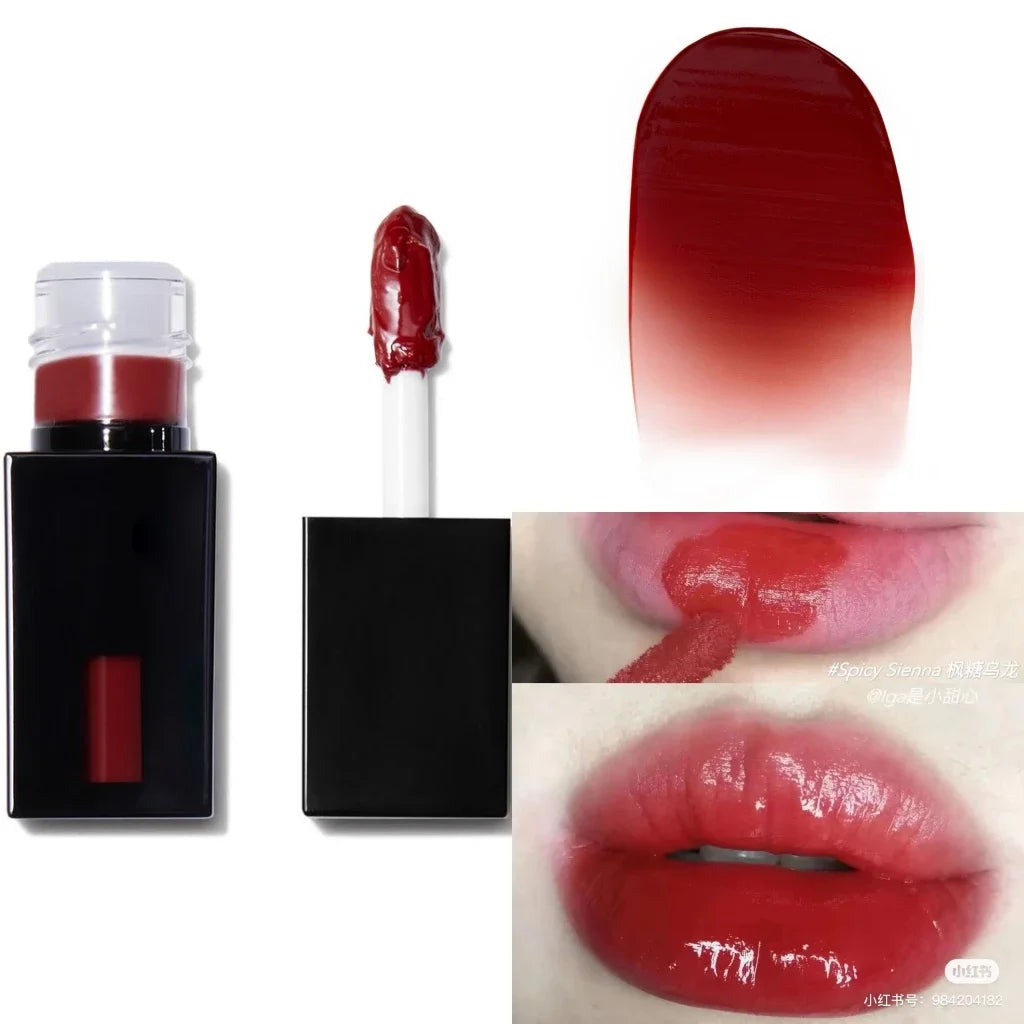 Gloss  Moisturising Lipsticks Lasting Hydration Makeup Original Cosmetics Elf Beautyew Mirror Black Tube Lip Glaze Lip Gloss