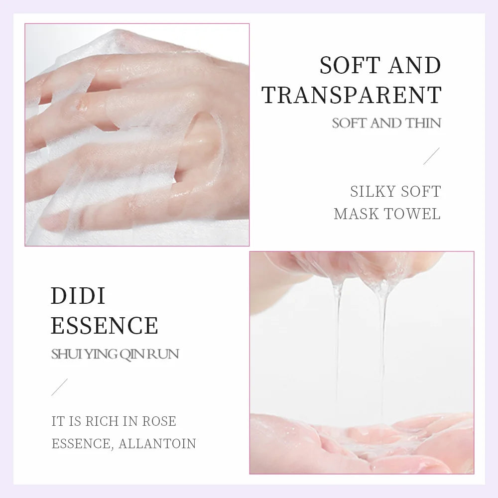 8pcs Natural Plant Face Mask Beauty Skincare Facial