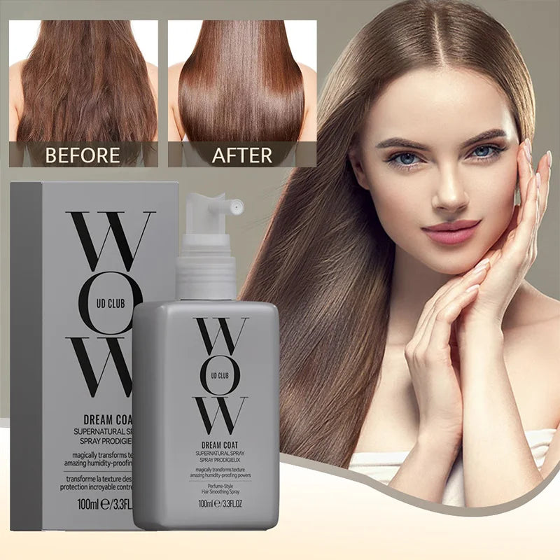 Leave-In Conditioner Spray Hair Scalp Treatment Smoothing Straightening Shiny Repair Damaged