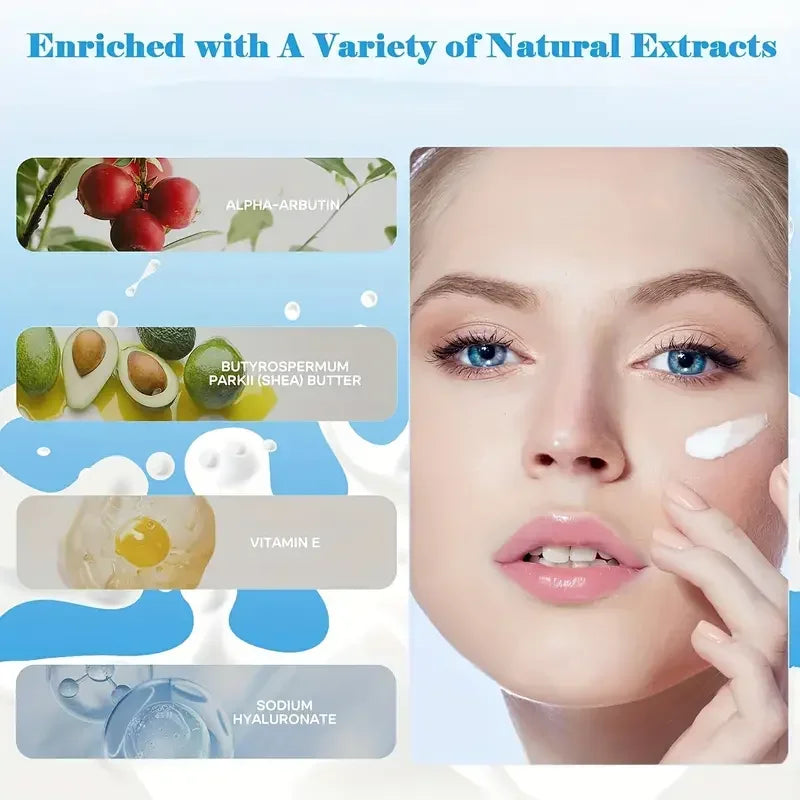 Skincare Set Face&Hand Dual Care - Brightening Eye Cream BB Cream Pore Cleansing Gentle Deep Hydration Chr