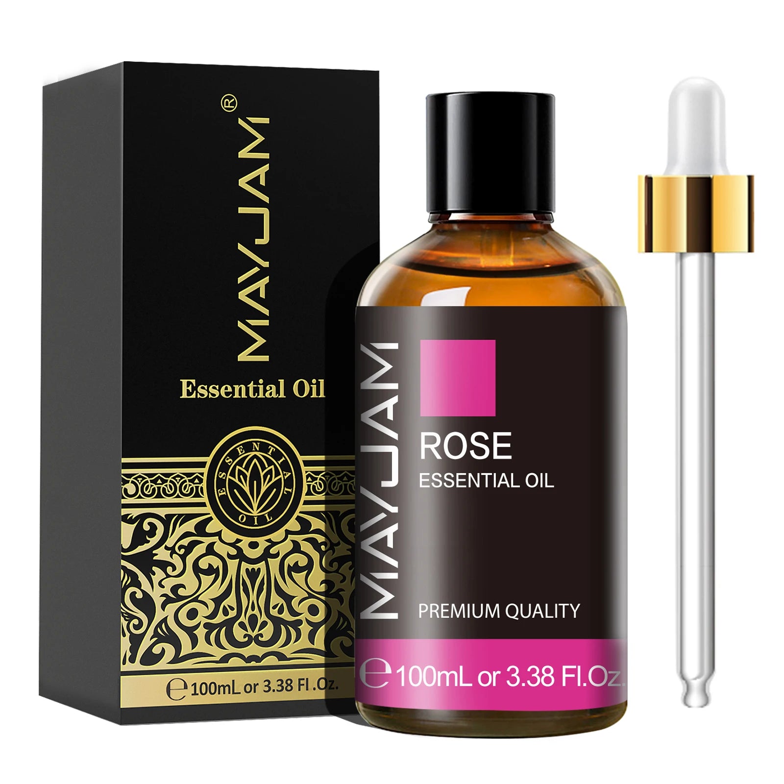 MAYJAM Vanilla Sweet Orange Eucalyptus Lavender Sandalwood Peppermint Bergamot Patchouli Scents 100ML Natural Essential Oils