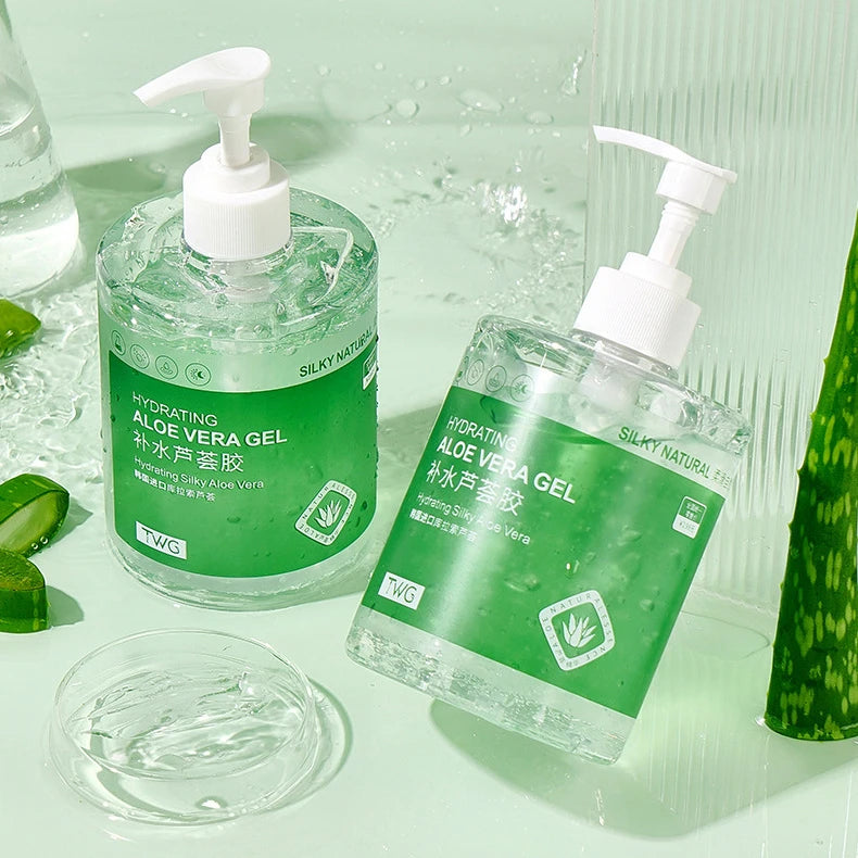 Aloe Vera Gel 500g Large Bottle Moisturizing Aloe Gel Large Capacity Hydrating and Moisturizing