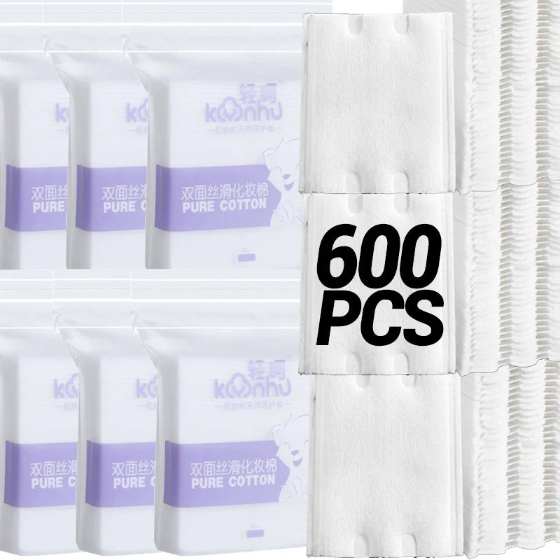 Soft Square Cotton Pads Facial Cleansing