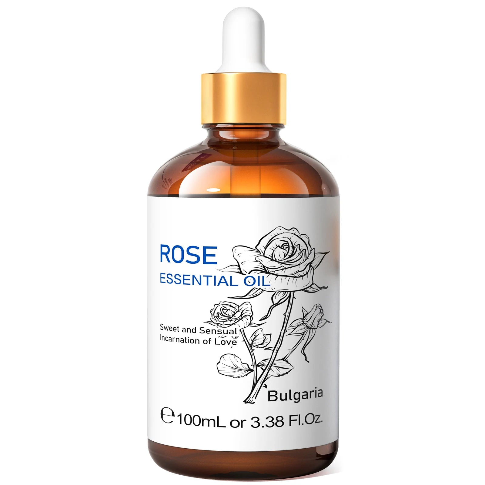 HIQILI 100ML Patchouli Essential Oils,100% Pure Nature for Aromatherapy, Diffuser, Humidifier, Massage.