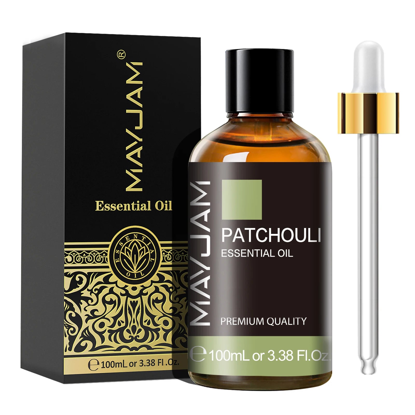 MAYJAM Vanilla Sweet Orange Eucalyptus Lavender Sandalwood Peppermint Bergamot Patchouli Scents 100ML Natural Essential Oils