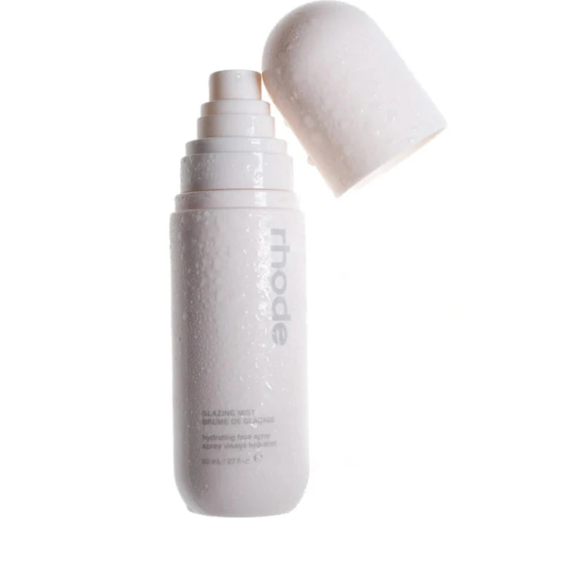 Rhode Glazing Mist Moisturizing Face Spray Essence Water Facial Cleanser Cream Powder Blush Blusher Lip Gloss Lipsitck Makeup