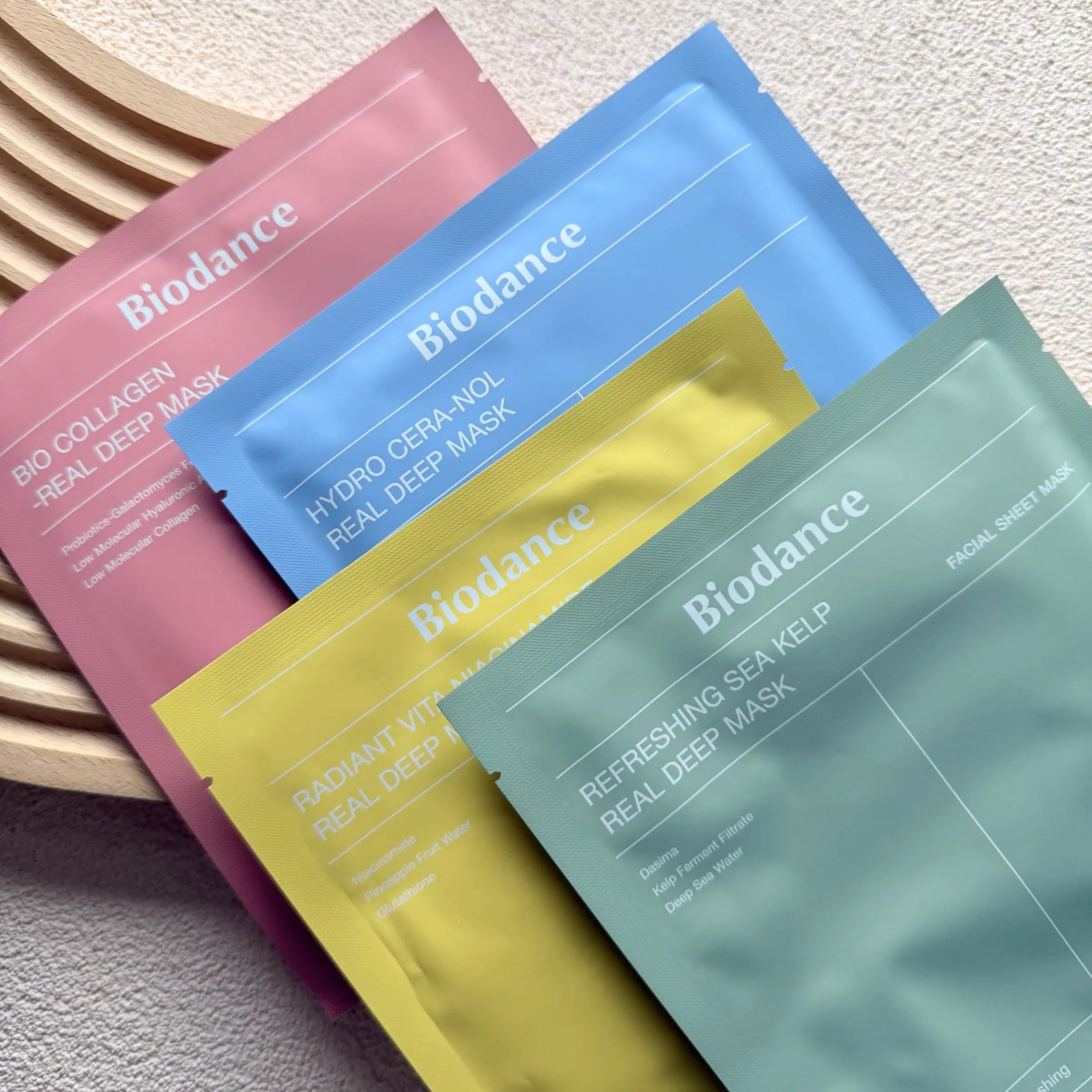 BIODANCE Bio-Collagen Real Deep Mask, Hydrating Overnight Hydrogel Mask, Pore Minimizing, Elasticity Improvement Korean skincare