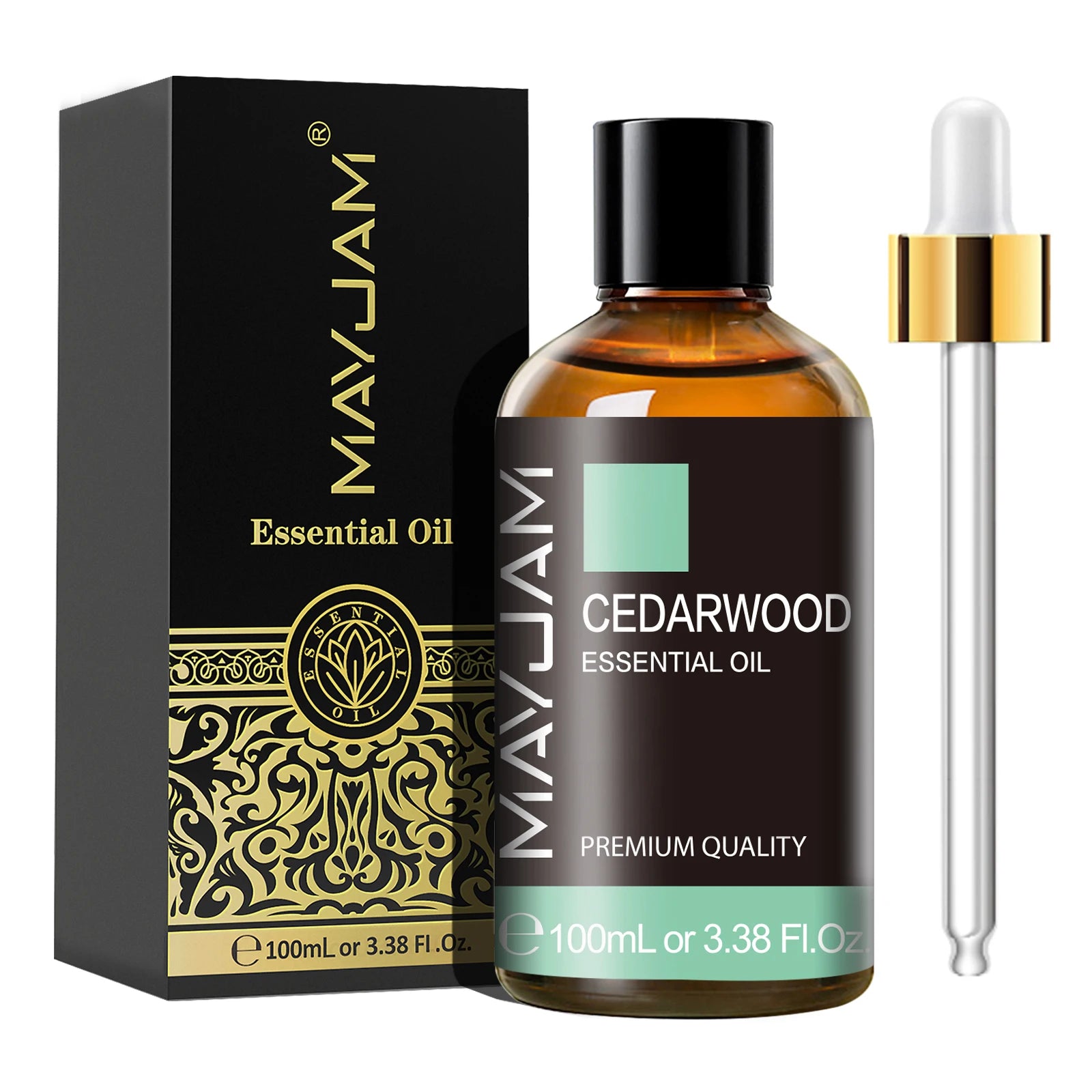 MAYJAM Vanilla Sweet Orange Eucalyptus Lavender Sandalwood Peppermint Bergamot Patchouli Scents 100ML Natural Essential Oils