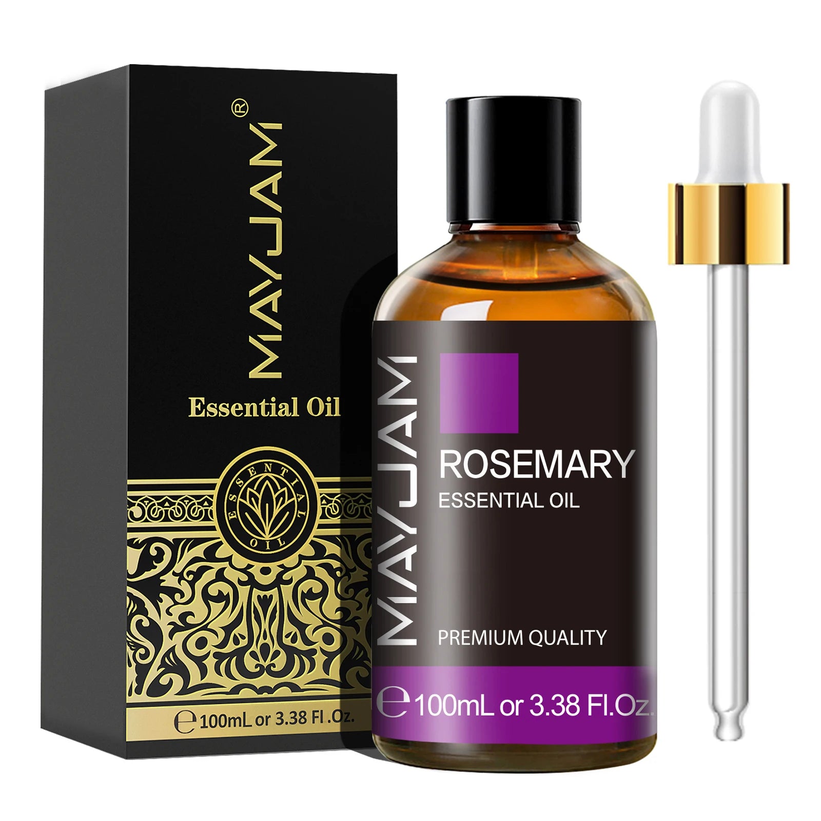 MAYJAM Vanilla Sweet Orange Eucalyptus Lavender Sandalwood Peppermint Bergamot Patchouli Scents 100ML Natural Essential Oils