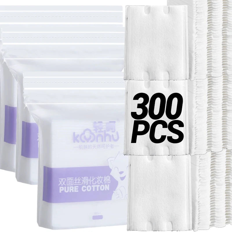 Soft Square Cotton Pads Facial Cleansing