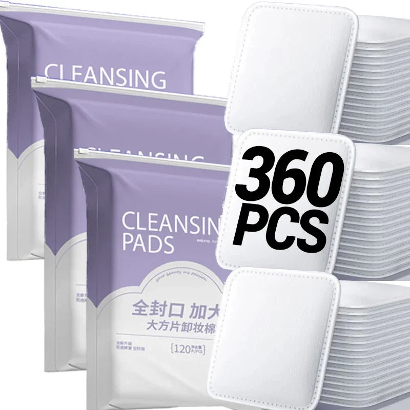 Soft Square Cotton Pads Facial Cleansing