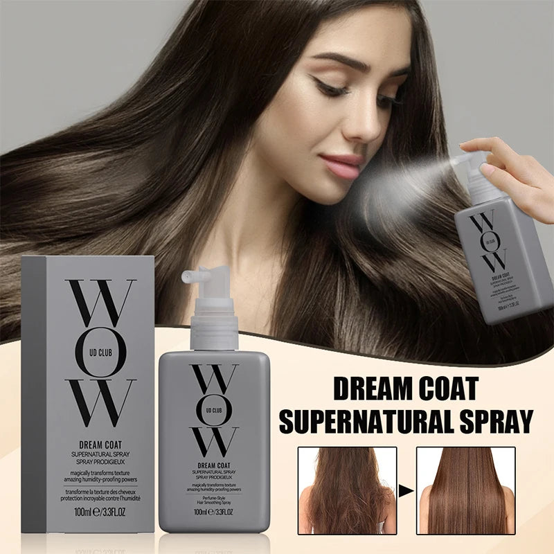 Leave-In Conditioner Spray Hair Scalp Treatment Smoothing Straightening Shiny Repair Damaged