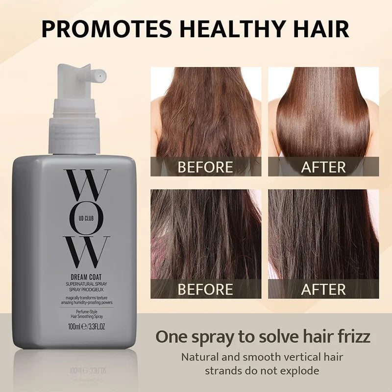 Leave-In Conditioner Spray Hair Scalp Treatment Smoothing Straightening Shiny Repair Damaged