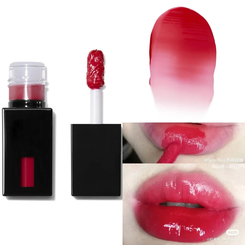 Gloss  Moisturising Lipsticks Lasting Hydration Makeup Original Cosmetics Elf Beautyew Mirror Black Tube Lip Glaze Lip Gloss