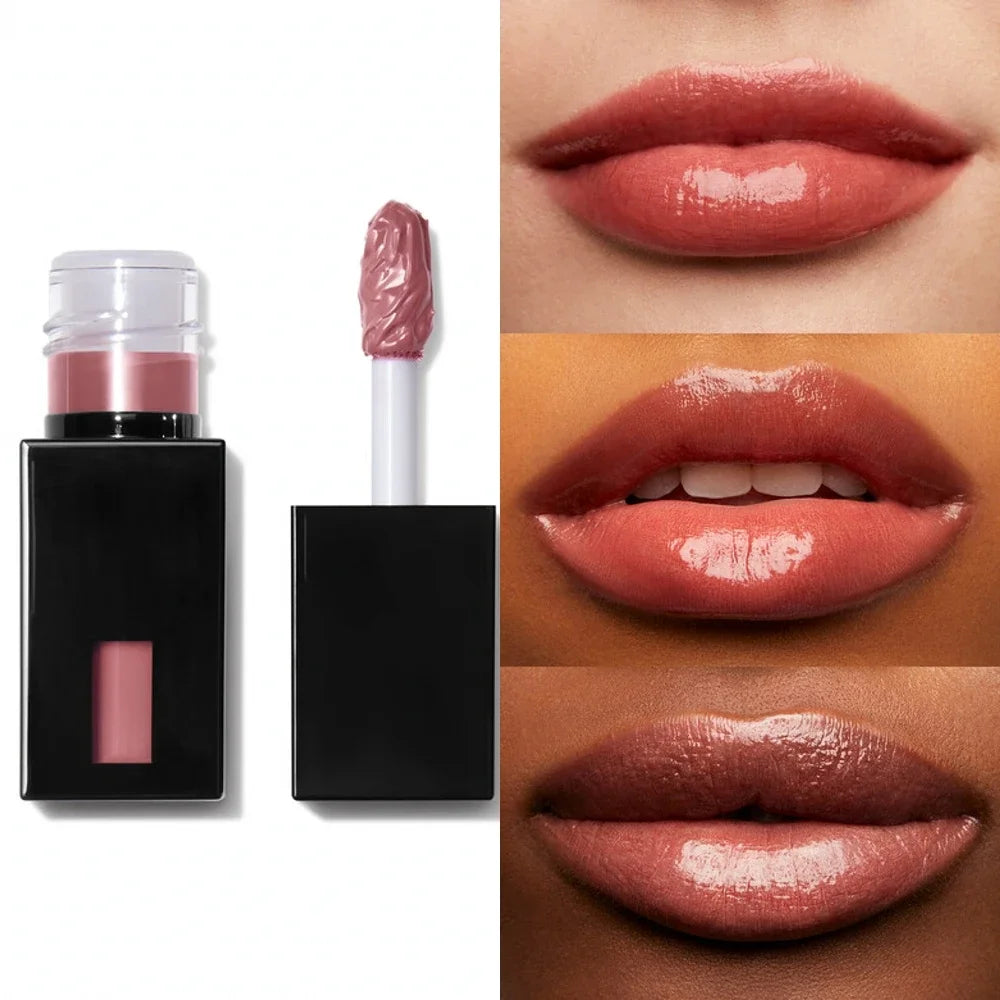 Gloss  Moisturising Lipsticks Lasting Hydration Makeup Original Cosmetics Elf Beautyew Mirror Black Tube Lip Glaze Lip Gloss