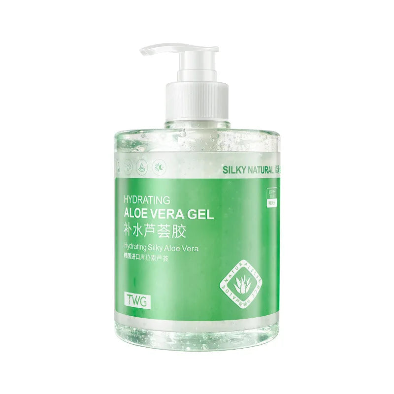 Aloe Vera Gel 500g Large Bottle Moisturizing Aloe Gel Large Capacity Hydrating and Moisturizing