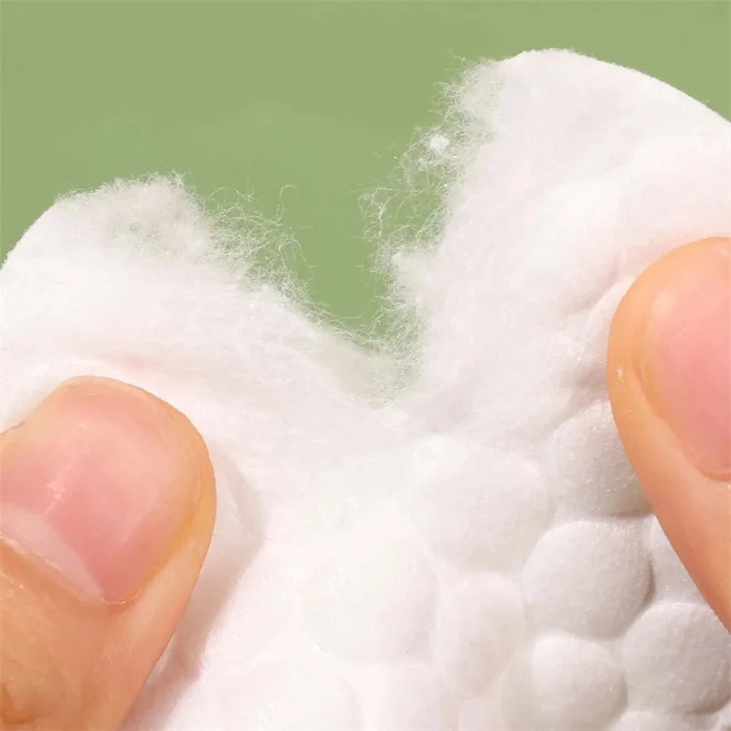 500/100Pcs Disposable Cotton Pads Soft Facial Makeup Remover Pads for