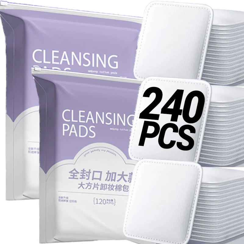 Soft Square Cotton Pads Facial Cleansing