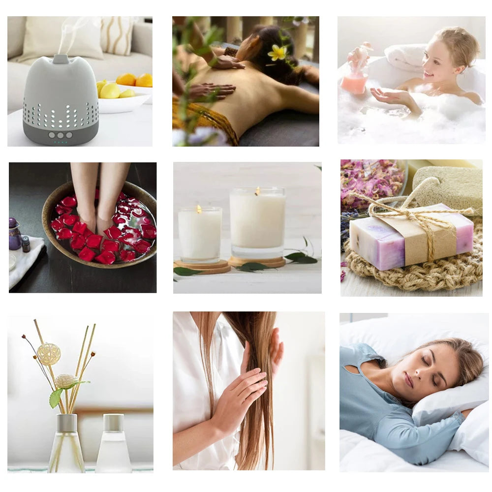 Aroma Oil Patchouli Rosemary Peppermint Frankincense Sandalwood Cinnamon