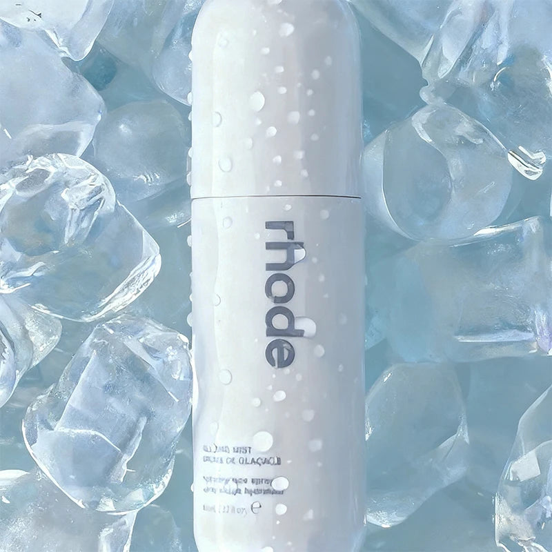 Rhode Glazing Mist Moisturizing Face Spray Essence Water Facial Cleanser Cream Powder Blush Blusher Lip Gloss Lipsitck Makeup